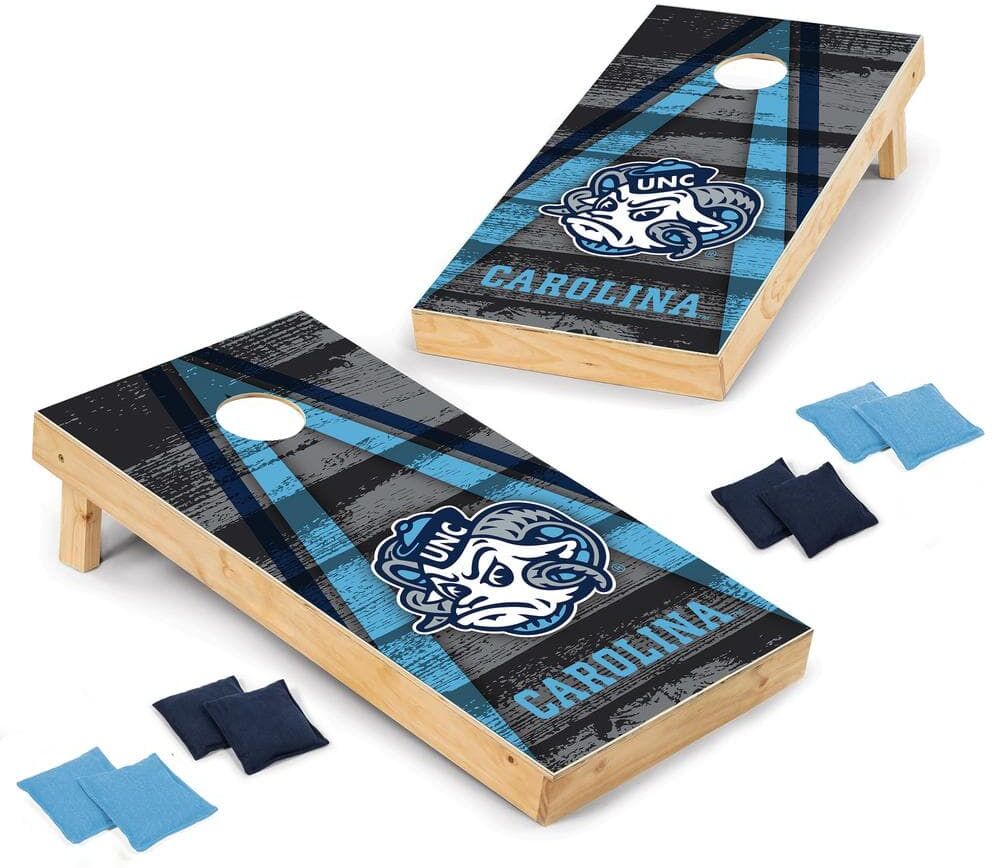 Wild Sports North Carolina Tar Heels 24 in. W x 48 in. L Cornhole Bag Toss