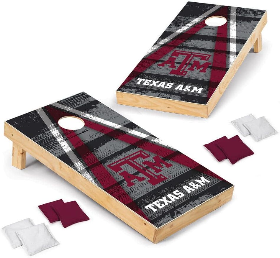 Wild Sports Texas A and M Aggies 24 in. W x 48 in. L Cornhole Bag Toss