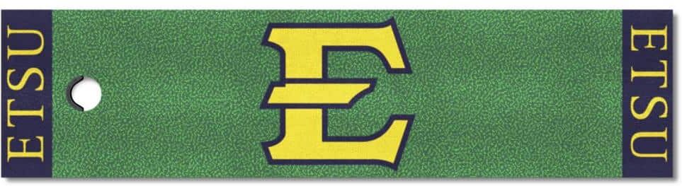 FANMATS 1.5 ft. x 6 ft. Wisconsin-La Crosse Eagles Putting Green Mat