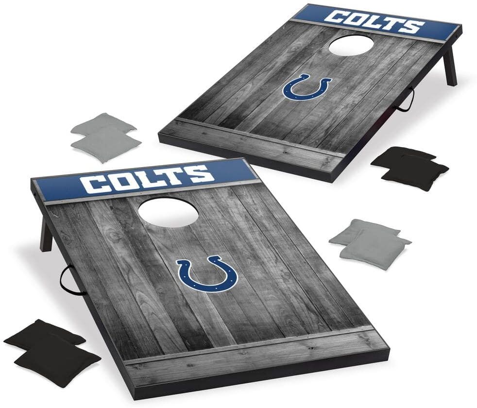 Wild Sports Indianapolis Colts 24 in. W x 36 in. L Cornhole Bag Toss