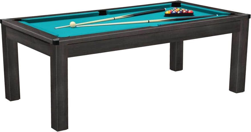 7 ft. 3-in-1 Billiard/Table Tennis/Solid-Top Table