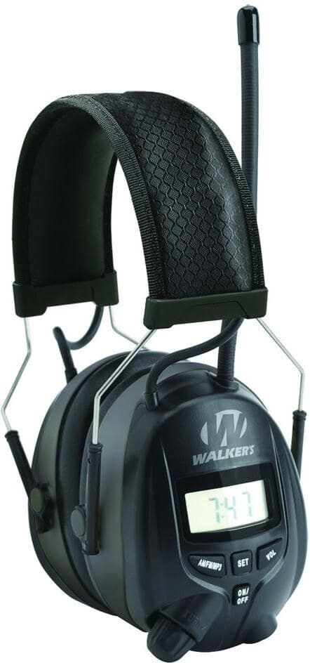 Walkers Game Ear AM/FM Radio Muff with Digital Display