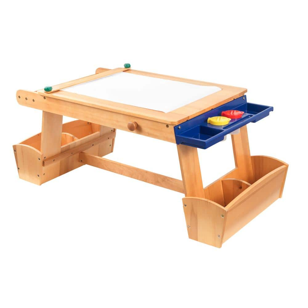 KidKraft Art Table with Drying Rack and Storage