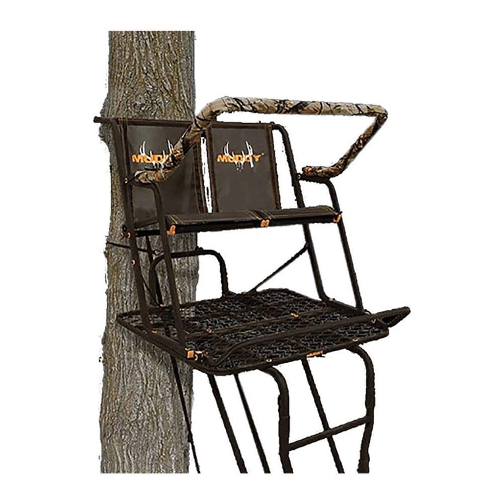 Muddy 17 ft. Outdoor Partner2-Person Hunting Ladder Tree Stand (2-Pack)
