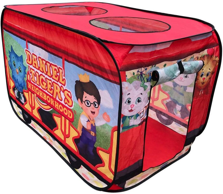 M and M Sales Enterprises Daniel Tiger's Neighborhood Trolley Pop Up Play Tent