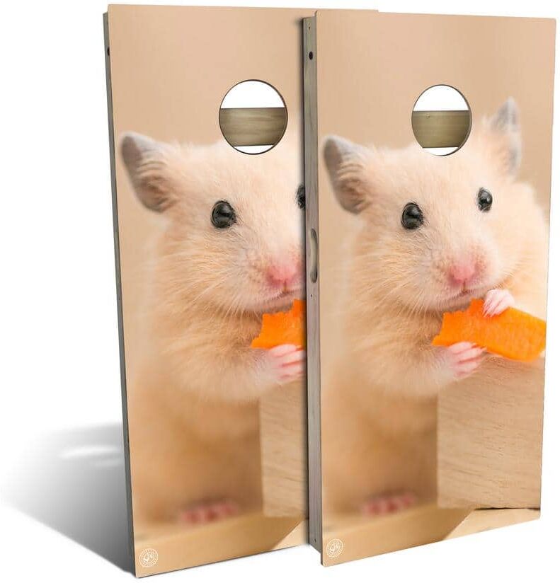 IPG Global Marketing Hamster Cornhole Set (Includes 8 Bags)