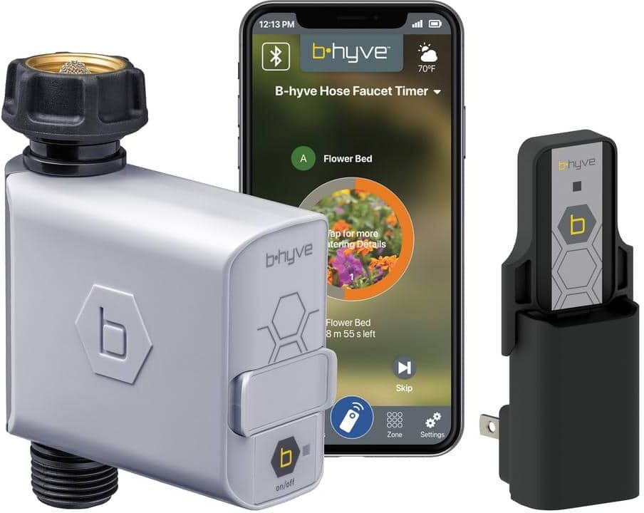 Orbit B-Hyve Smart Hose Faucet Timer with Wi-Fi Hub