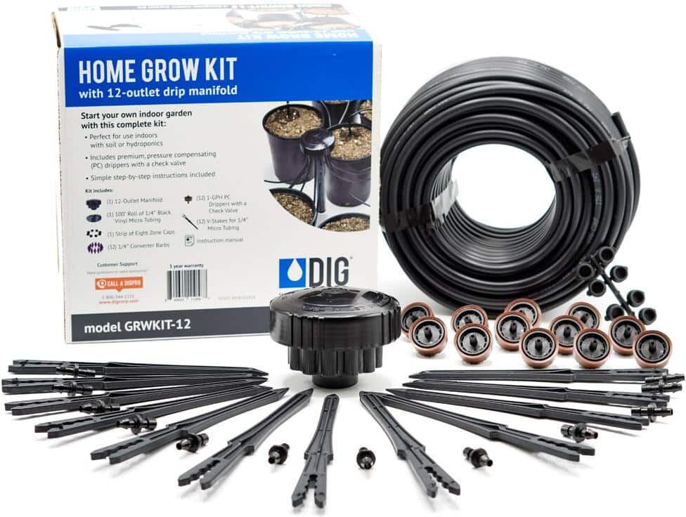 DIG Home Grow Drip Kit