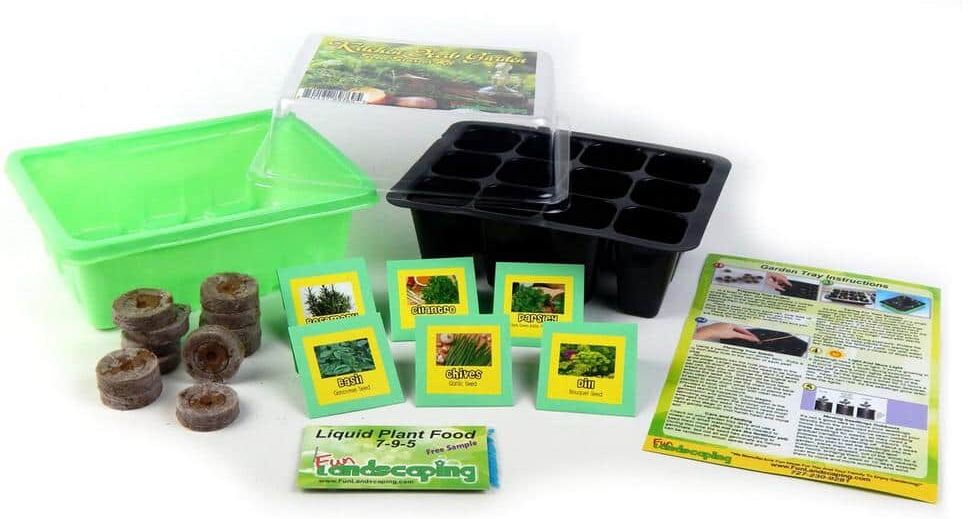 Kitchen Garden Kitchen Herb Garden Seed Starter Kit