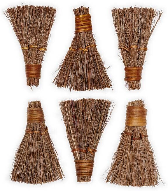 Bindle & Brass 3 in. Sweet Lilac Essence - Scented Broom (6-Pack)