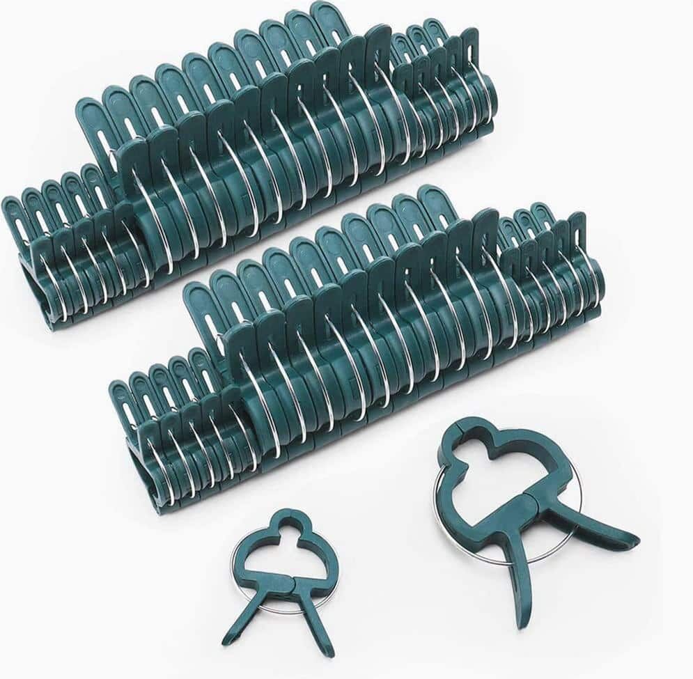 Dyiom 2 in. Gardening Plant Support Clips ( 40 Per Pack)