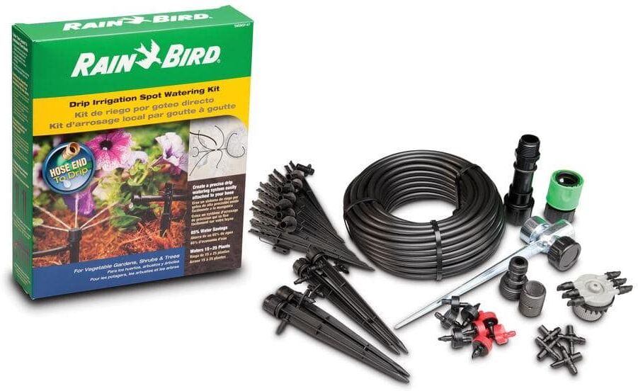 Rain Bird Hose End Drip Irrigation Spot Watering Kit