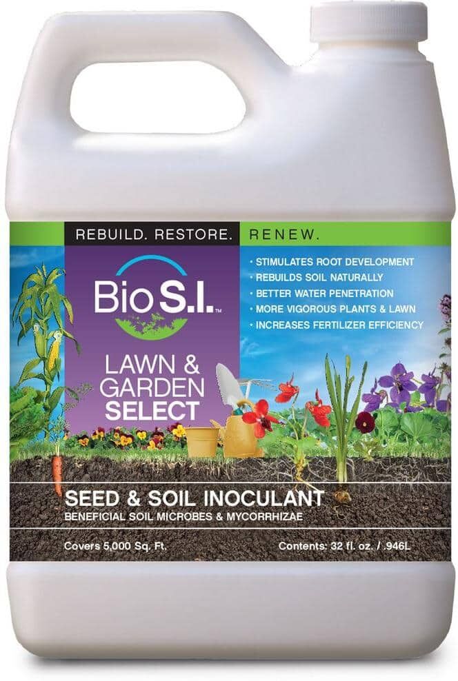 Bio SI Lawn and Garden Select 32 fl. oz. Organic Seed and Soil Innoculant