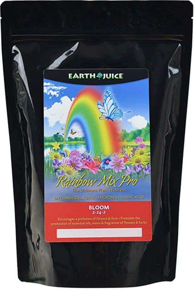 Earth Juice 5 lbs. Rainbow Mix Pro Bloom Fertilizer for Flowering Plants 2-14-2