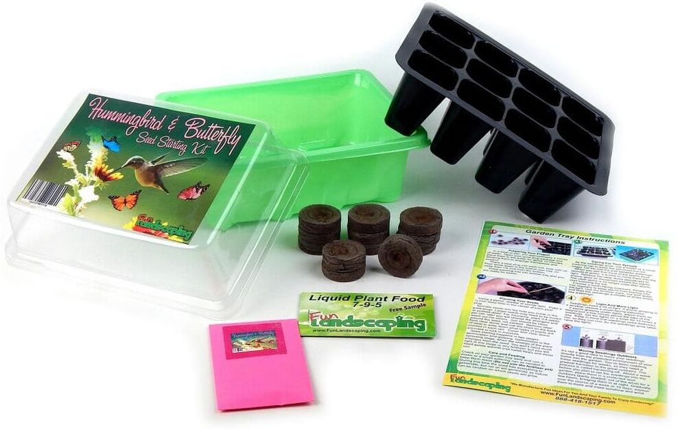 Butterfly and Hummingbird Garden Seed Starter Kit