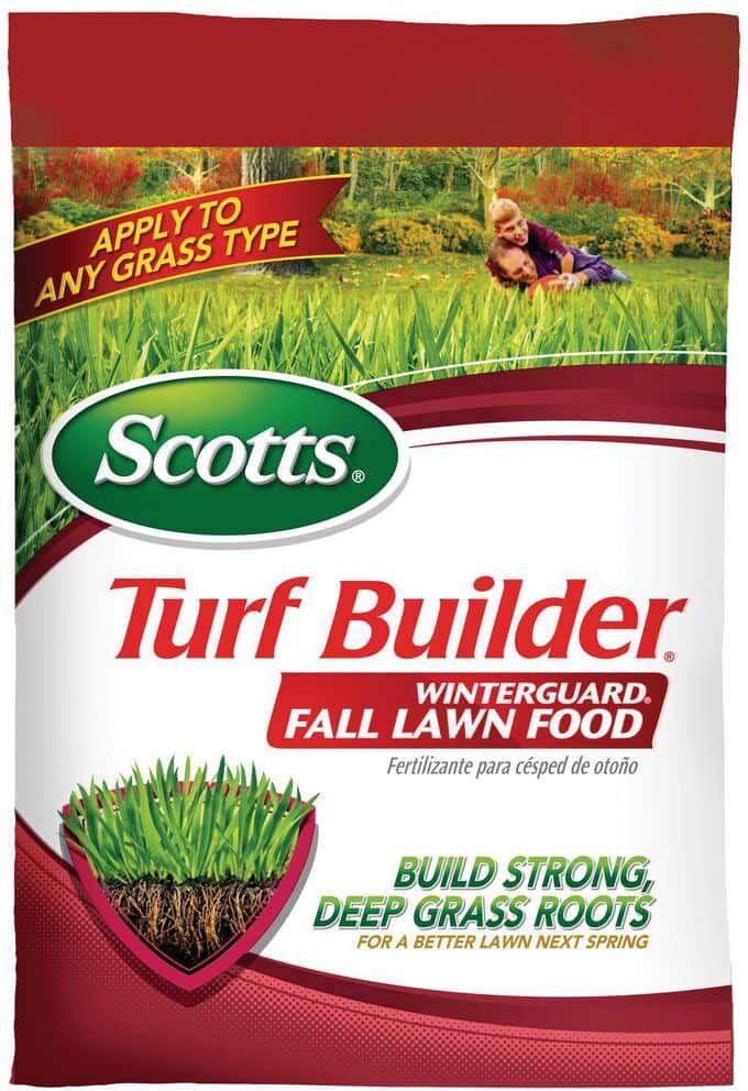 Scotts Turf Builder 10 lbs. 4,000 sq. ft. WinterGuard Fall Dry Lawn Fertilizer for All Grass Types