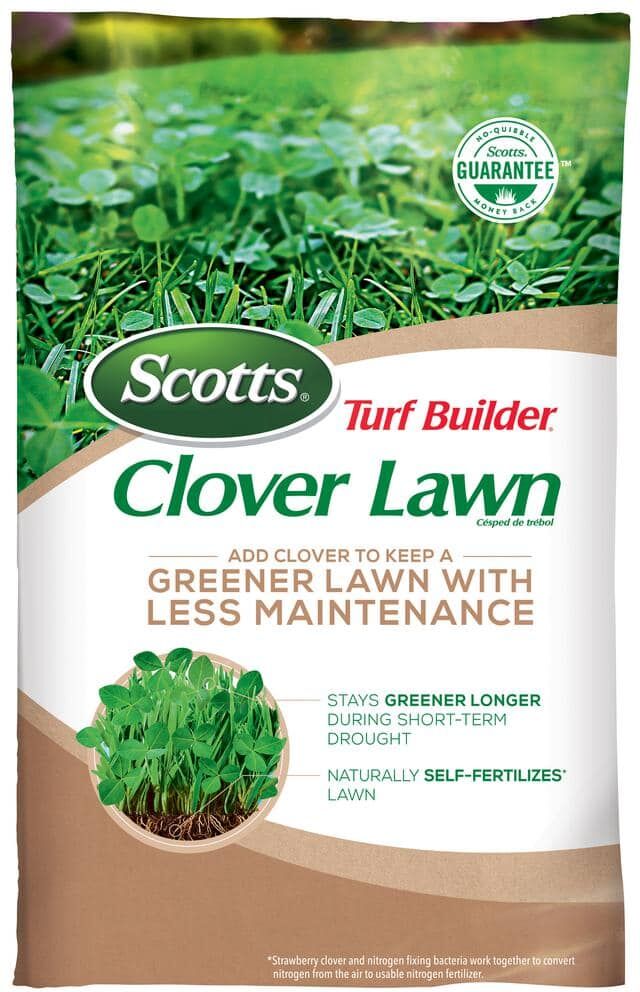 Scotts Turf Builder 2 lbs. Clover for a Greener Lawn with Less Maintenance