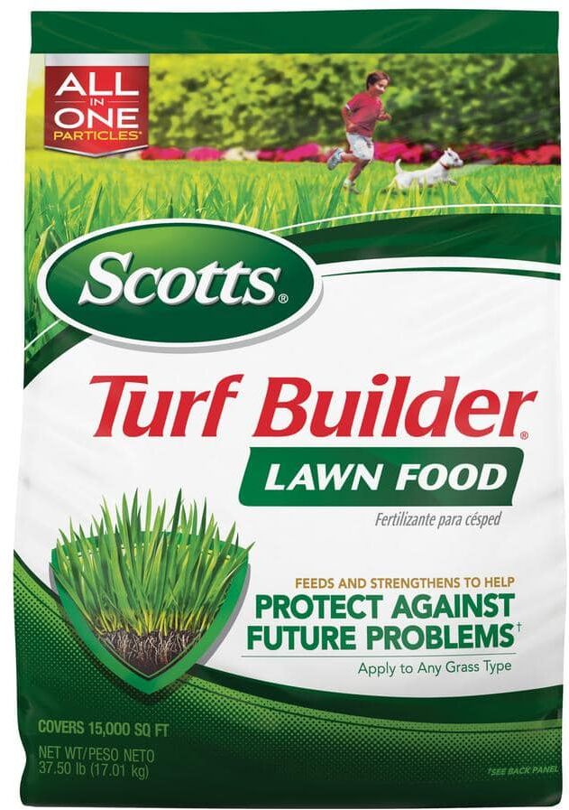 Scotts Turf Builder 37.5 lbs. 15,000 sq. ft. Dry Lawn Fertilizer for All Grass Types