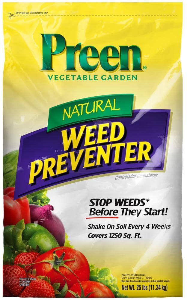 Preen 25 lbs. Natural Vegetable Garden Weed Preventer