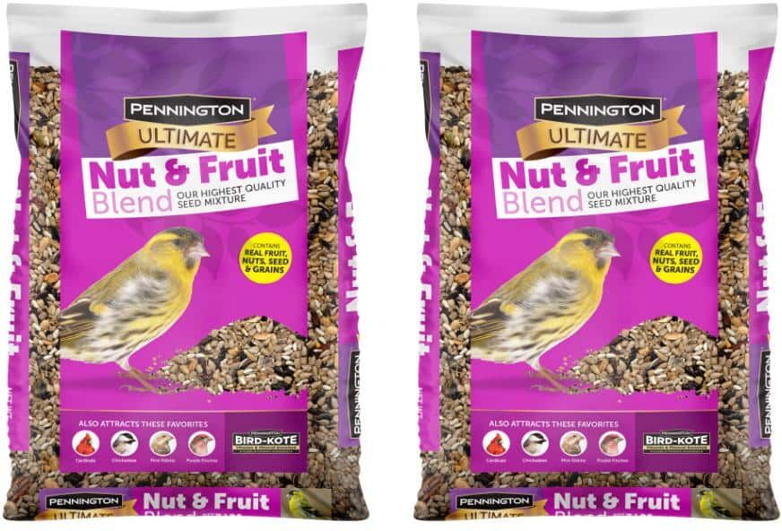 Pennington Ultimate 7 lb. Nut and Fruit Bird Seed Food Blend (2-Pack)