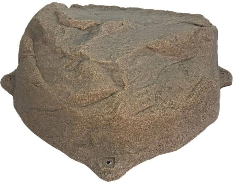 Dekorra 32 in. x 32 in. x 11 in. Fake Rock for Irrigation Valve Box or Septic Manhole Lid and Cover