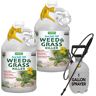 Harris 128 oz. Sea Salt Vinegar Weed and Grass Killer and 1 Gal. Tank Sprayer Value Pack (2-Pack)