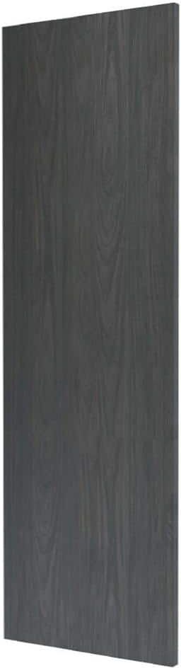 Cambridge Carbon Marine Slab Style Pantry Kitchen Cabinet End Panel (24 in W x 0.75 in D x 96 in H)