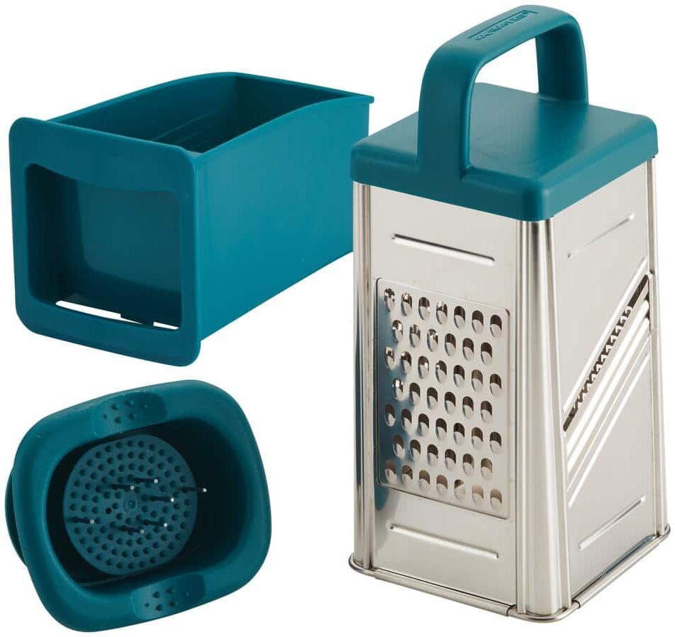 Rachael Ray Teal Tools and Gadgets Box Grater