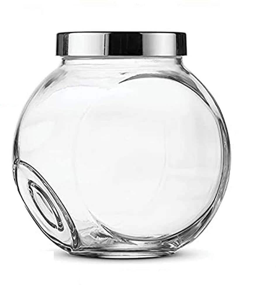 THE CLEAN STORE 2-Piece Glass Candy Jar Cookie Jar Set