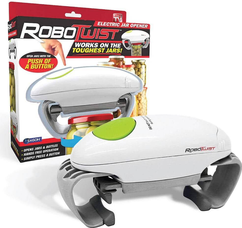 As Seen on TV Robo Twist Hands-Free Easy Jar Opener