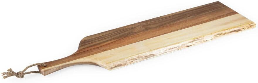 Picnic Time Artisan 30 in. Acacia Serving Board