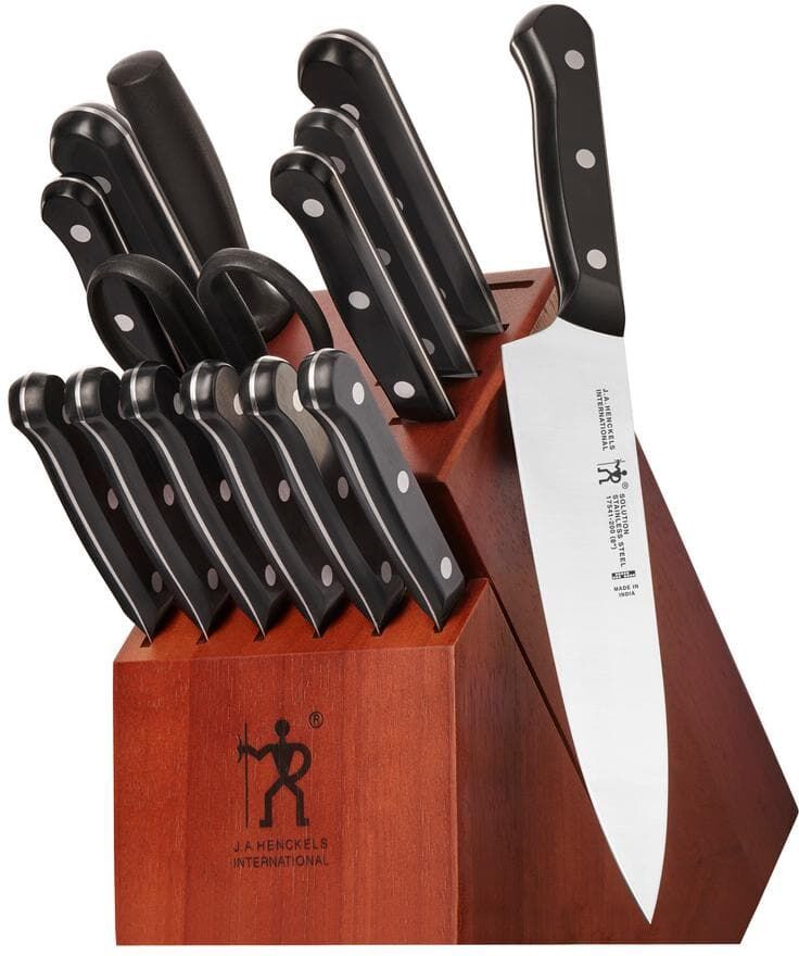 Henckels Solution 15-Piece Knife Block Set HD Exclusive