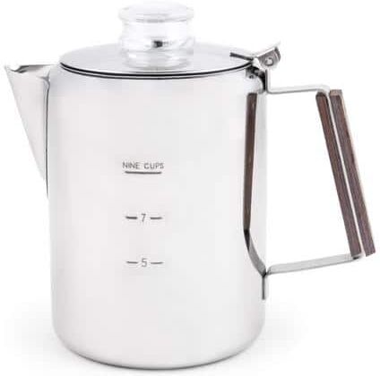 TOPS 2-9 Cup Stainless Steel Percolator