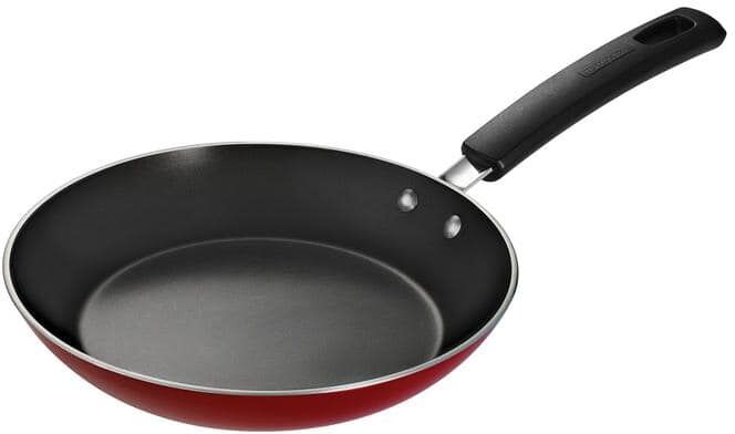 Tramontina Sicilia 9.5 in. Aluminum Nonstick Frying Pan in Raspberry