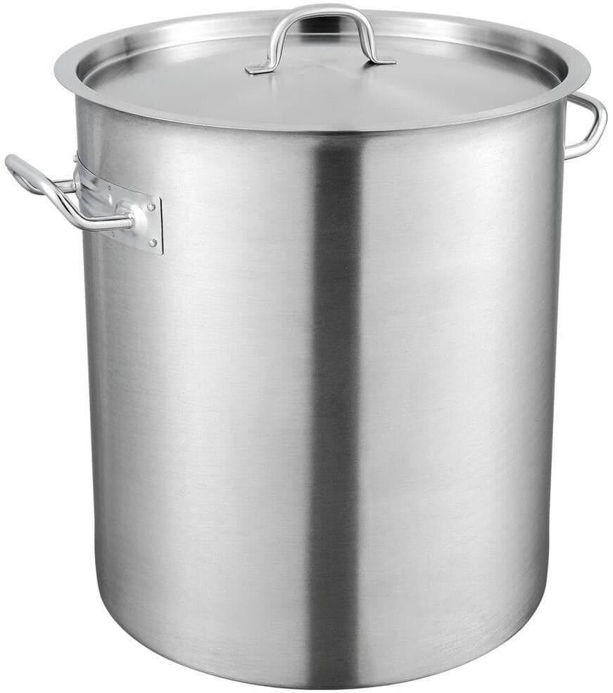 VEVOR 42 Qt. Stainless Steel Stockpot Large Cooking Pots Multipurpose Cookware Sauce Pot