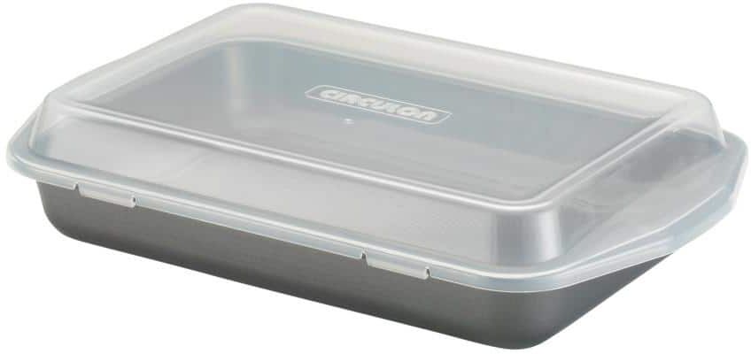 Circulon Nonstick 9 in. x 13 in. Cake Pan with Lid