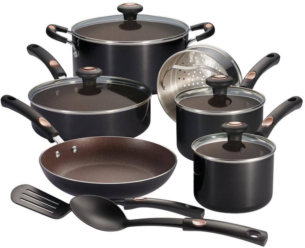 Tramontina Pots & Pans 12 Piece Nonstick Aluminum Cookware Set