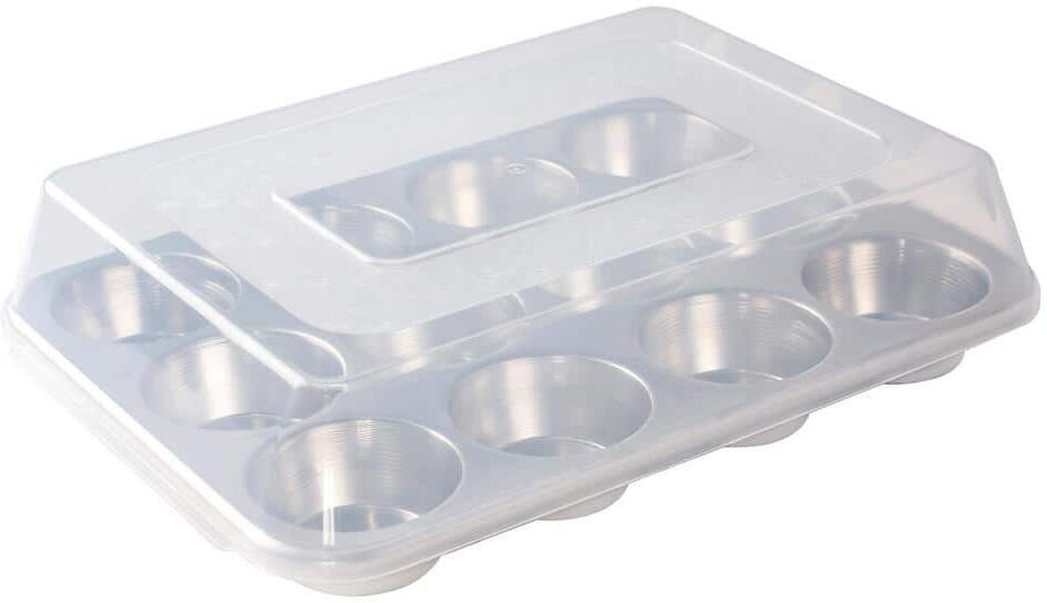 Nordic Ware 12-Cup Muffin Pan with High-Domed Lid