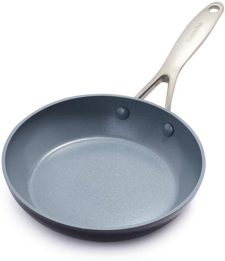 GreenPan Valencia Pro 8 in. Aluminum Hard-Anodized Ceramic Non-Stick Frying Pan