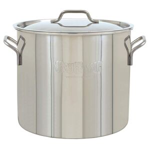 BAYOU CLASSIC 20 qt. Stainless Steel Stock Pot with Domed Lid