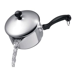 Farberware Classic Series 1 qt. Stainless Steel Sauce Pan with Lid and Pour Spout