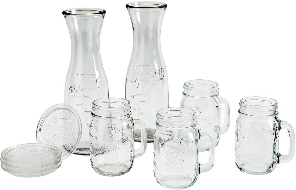 Mason Craft and More 10-piece Glassware Set