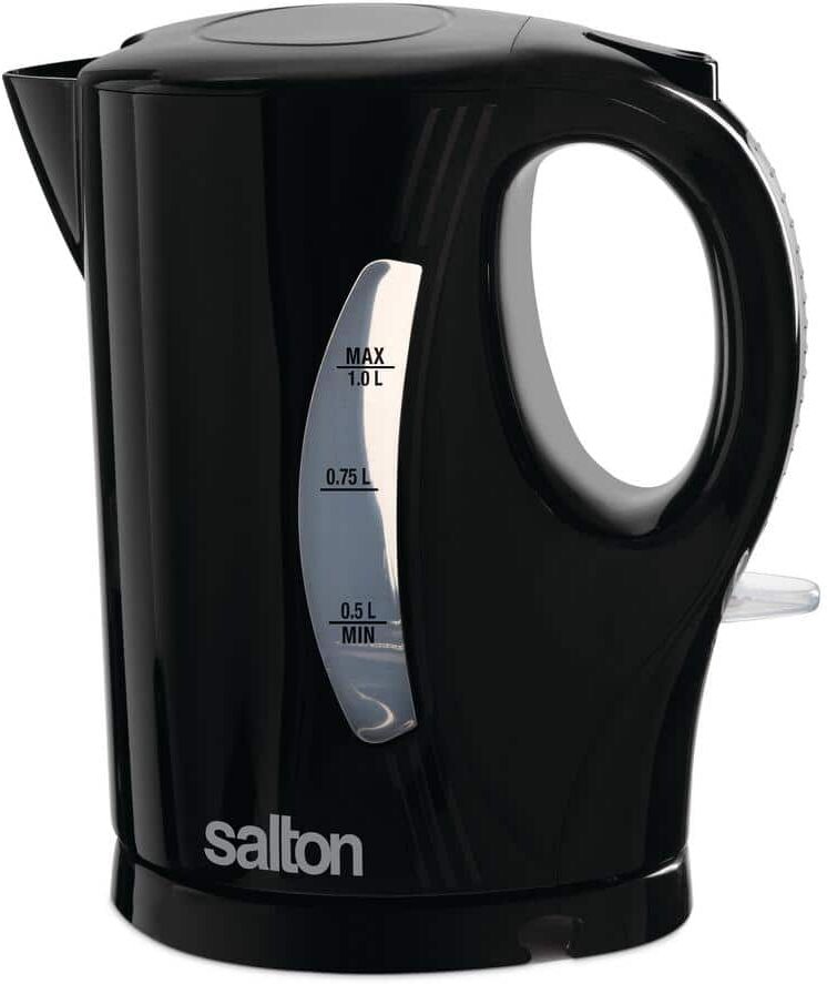 Salton Jug Kettle 1 .0 L/Qt - Black, Cordless