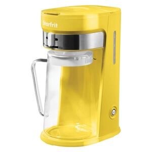 Starfrit 10-Cup Yellow Iced Tea and Coffee Maker with Glass Pitcher