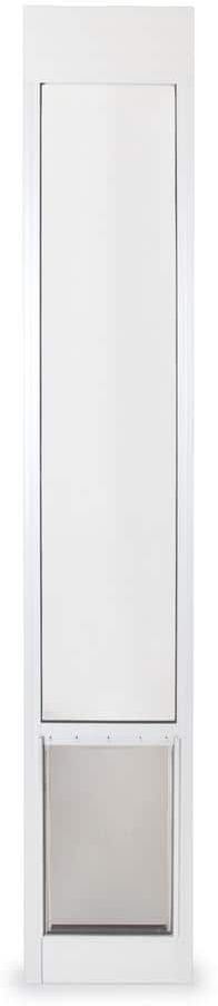 PetSafe 10-1/4 in. x 16-3/8 in. Large White Freedom Patio Panel (76 in. to 81 in.) Pet Door