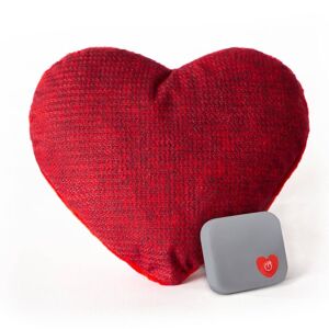 K and H Pet Products 10 in. Large Breed Red Mother's Heartbeat Puppy Heart Pillow Bed Accessory