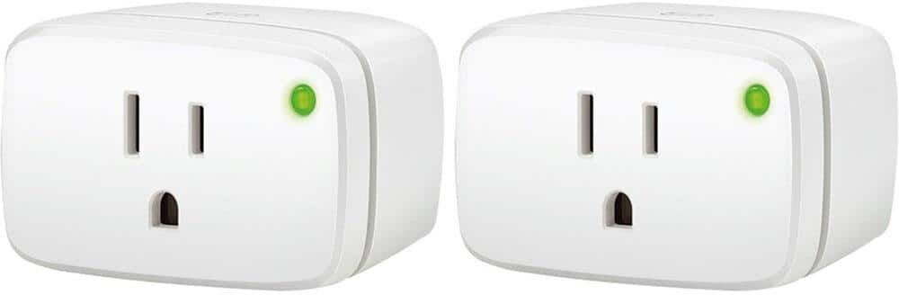 eve Energy (Matter) – Smart Plug, Matter & Thread Enabled, works w/ Apple Home/SmartThings/Alexa/Google Home 2-Pack  (White)