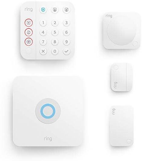 Ring Alarm Wireless Security System, 5 Piece Kit (2nd Gen)