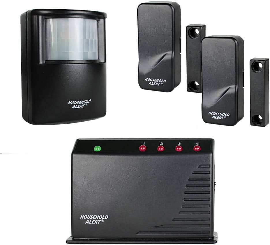 SkyLink Wireless Deluxe Indoor Outdoor Motion Window Door Long Range Household Alert and Alarm System