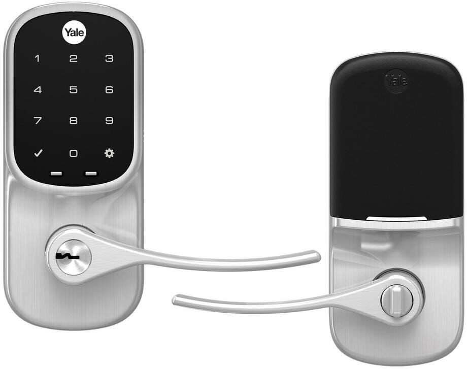 Yale Assure Lever Satin Nickel Lock with Touchscreen Keypad